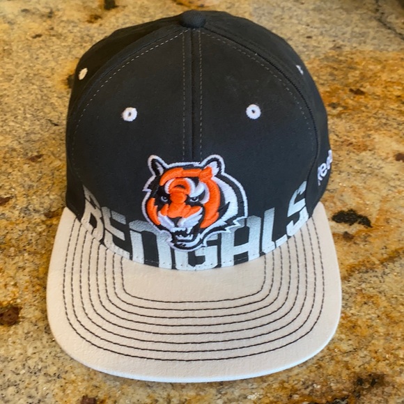 Reebok Flexfit Bengals Flat Bill Hat 